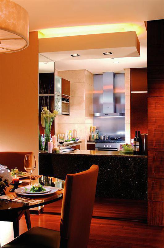 Union Square, Shanghai Pudong - Marriott Executive Apartments Restaurang bild